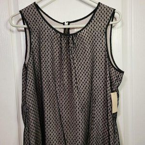 Coldwater Creek Sleeveless Top Blouse NWT size L